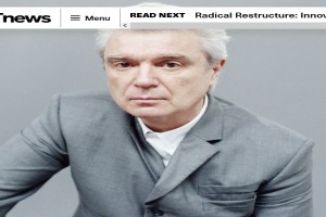 Autor David Byrne